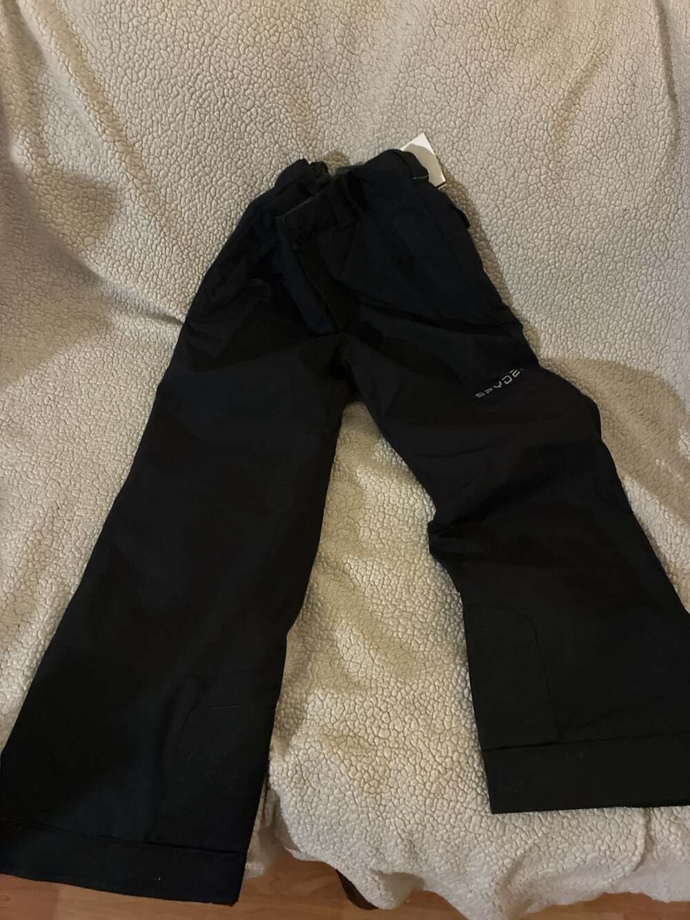 Spyder Olympia Insulated Girls' Ski Snow Pants Black Size 12
